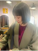 ブリーチなしMOSグリーン