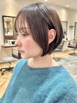 ロンドブルーム 天神大名店(Lond Bloom)&nbsp;10代20代30代ショートボブ丸みショート髪質改善似合わせカット