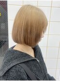 【girland】ハイトーンベージュ 韓国風/レイヤーカット