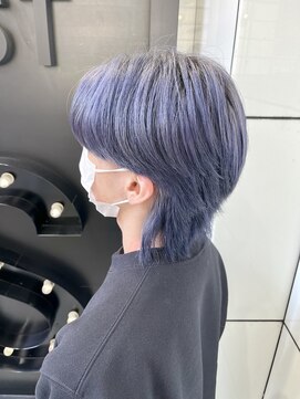 ヘアーアンドメイク ビス(HAIR&MAKE bis) ネイビーブルー/ブルーブラック/立川美容室【黒田あさみ】