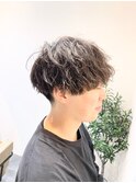 ナチュラルマッシュパーマ/マッシュヘア/刈り上げ