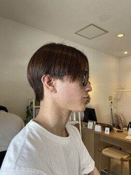 ヘアデザイン ジル(Jill) センターパート/アッシュブラウン