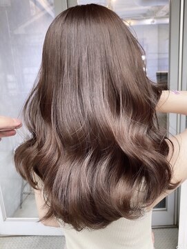 ピープスアンドスー 表参道 渋谷(Peeps&Suu.) ブラウンカラー/透明感/ギャルすぎない