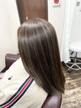 アート(art) 白髪ぼかしハイライト