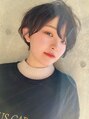 ブルームヘア(BLOOM HAIR) ナチュラルパーマに、バランスカットでハンサムショートに!!