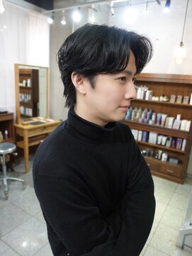 ヘアーデザイン アルエ(HAIR×design ARUE) 刈り上げ無しニュアンスパーマ