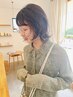 【可愛さ溢れる*】カット＋カラー ￥11000