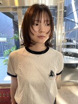 パープル(PURPLE)&nbsp;ウルフカット/レイヤーカット/レイヤーボブ/イルミナカラー