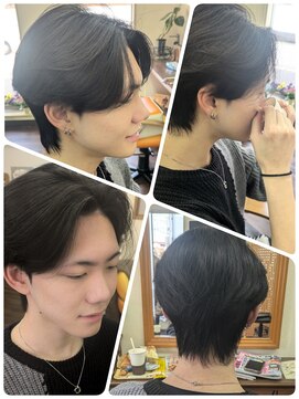 クリア 美容室 韓国っぽウルフスタイル！