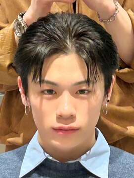 ノラギンザユー(NORA GINZA/U) 銀座メンズカットオールバックガイルヘア韓国ヘアダウンパーマ