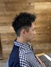 【吉川】メンズカット＋眉カット＋炭酸クレンジングスパ￥8150