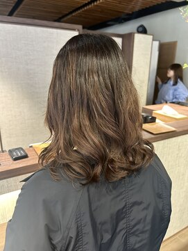 ゼロヘアー(zero hair) コテ巻き風デジタルパーマ