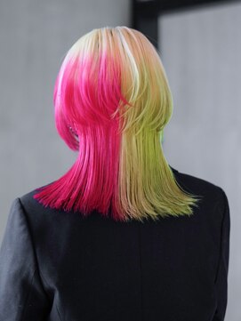 アルバム 池袋(ALBUM) ウルフレイヤー韓国ヘアくびれヘア顔周りレイヤー_ba552282