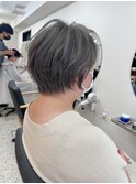 ショート 白髪もぼかせるカラー ふんわり