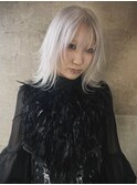 レイヤーカット/ウルフカット/くびれヘア/夏のヘアアレンジ