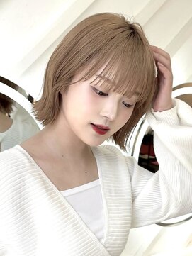 ロンドリメゾン 原宿(Lond re Maison.) マロンベージュ/ボブ/前髪/レイヤー/小顔/髪質改善/縮毛矯正原宿