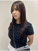 大人ツヤ髪ロングレイヤー