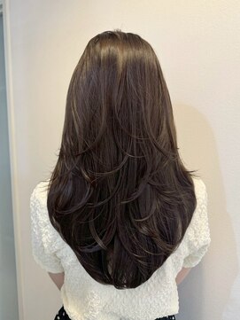 ムード(MOOD,) 暗めカラー/グランマッシュ[レイヤーカット/髪質改善/銀座]