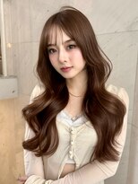 シスター(sister)&nbsp;韓国ヘア/艶髪/透明感たっぷりブラウンベージュカラー