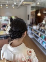 ラビアンフルール(La vie en Fleurs)&nbsp;華やかなダウンスタイル