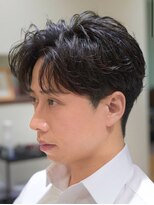 デプト(DEPT.) フェザーパーマセンターパートルーズショート ニュアンスパーマ