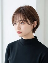 ボヌール 川西(Bonheur)&nbsp;【川西能勢口】大人の小顔ショート　ブリーチしない白髪ぼかし