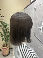 ビビ バイ マグ 岡谷店(bivi by Mag)&nbsp;ブリーチなしカラー◎オリーブカラーボブ透明感20代30代