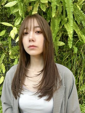 ラグーン 原宿 表参道(LAGOON) 【LAGOON】韓国風ハッシュカットくびれひし形ロングレイヤー