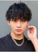 シャドウパーマ/ツイストスパイラル/サーフカール/men's