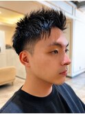 アップバング/ベリーショートメンズ/スパイキーショート