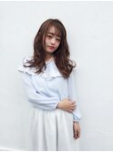 ほつれウェーブ☆マシュマロベージュ