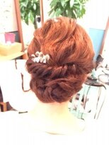 ロカット サロン(Roquat Salon)&nbsp;結婚式なみなみアップヘアセット【ヘアアレンジ　立川／立川南】