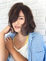 ヘアーアンドリラックス スウィート(Hair&Relax SWEET)&nbsp;大胆パート　ボブ/SWEET/上村知美