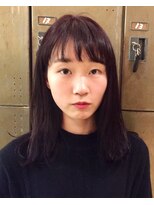 マッシュ 北堀江(MASHU)&nbsp;冬仕様のアッシュカラーとろみ、ワンカール サエキ