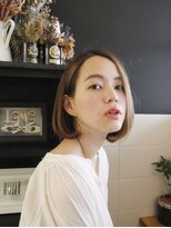 オペラ 調布店(OPERA by BALLEThair)&nbsp;支持率高い☆ツヤ感グレージュボブ