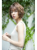 ミエル ヘア 新宿(miel hair)&nbsp;大人かわいいヘア/ボブレイヤー/マロンベージュ/ボブレイヤー