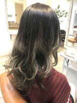 アクロス ヘアーデザイン 溝の口店(across hair design) バレイヤージュ　グラデーションカラー