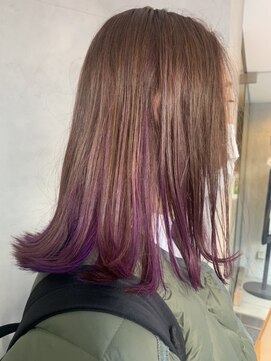 アフィックスヘア 新小岩(affix hair) 王道外ハネに遊び心　ほんのりルーズ