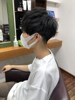 プラッキー(PLUCKY) メンズ刈り上げグラデーションマッシュ