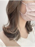 大人インナーカラー 銀座 美容室