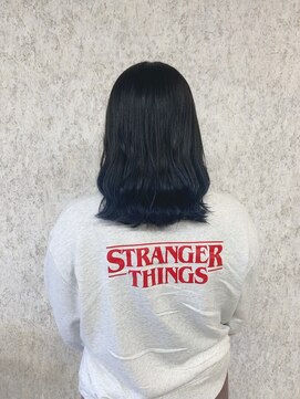 ノア ヘアデザイン 町田店(noa Hair Design) ディープブルーグラデーション