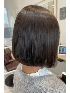 バサ 鷺ノ宮店(BASSA) 【庭野　スタイル】ニュアンスカラー前下がり大人ボブ