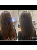 髪質改善カラー