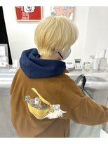 ケプカ(KEPKA)&nbsp;金髪　ショート　ケアブリーチ