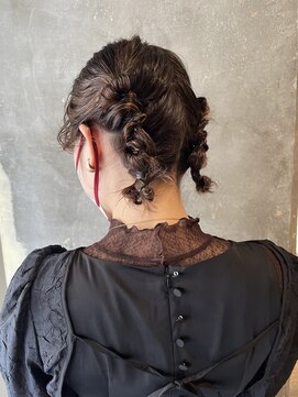 ハマモト ツインヘアセット