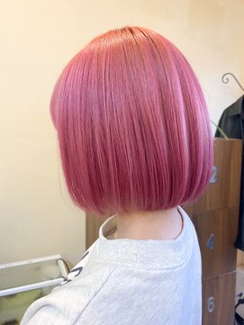 ヘアークルーズピース (hair cruise Piece) ベビーピンク×ボブ♪