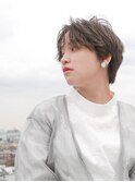 三軒茶屋_レディース_ショート_グレージュ_ハイトーン_ブリーチ