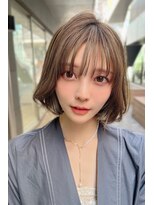 リークフー(Ree cu fuu)&nbsp;10代20代30代40代前髪　ふんわりマチルダボブ　藤沢