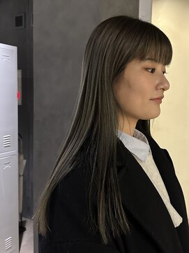 ソソ 与野(So/So) Wカラー/ブリーチ/オリーブベージュ