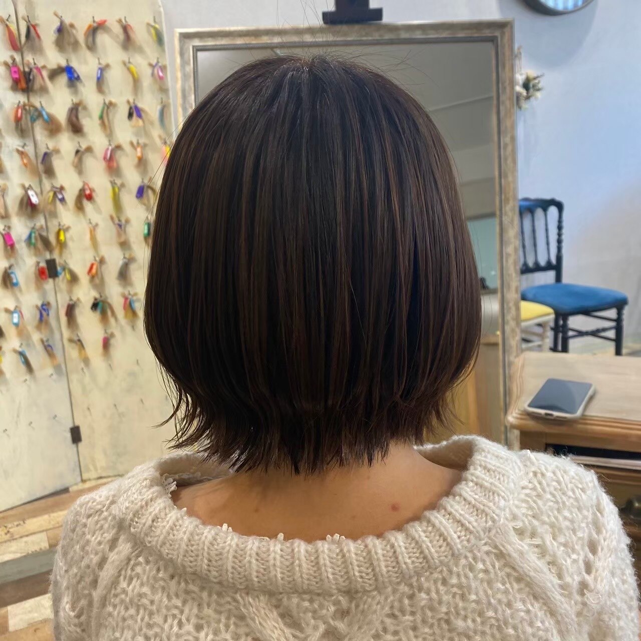 【1ヵ月以内のリピーター様限定★】見える所だけポイントカラー \3500